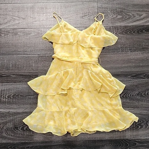 🦜 B.Darlin fluttery floral Dress 🦜 - Picture 3 of 3